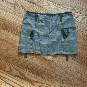 DKNY camo skirt